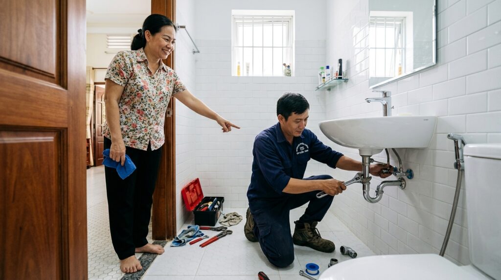 Thợ Sửa Điện Nước Tại Nhà TPHCM