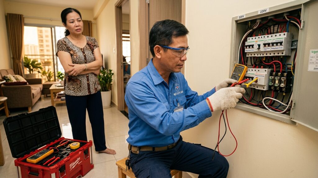 Thợ Sửa Điện Nước Tại Nhà TPHCM