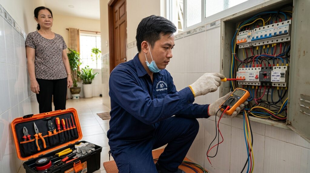 Thợ Sửa Điện Nước Tận Nơi TPHCM