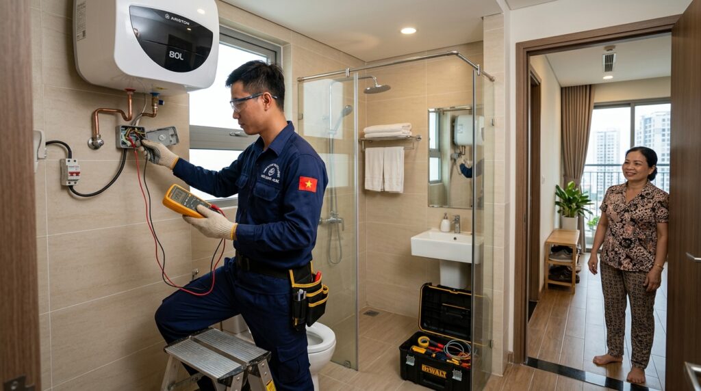 Kiểm Tra Rò Điện Bằng Thiết Bị Chuyên Dụng TPHCM
