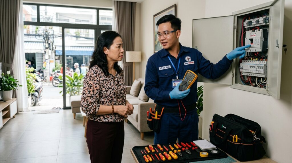 Khắc Phục Mất Điện Trong Nhà TPHCM