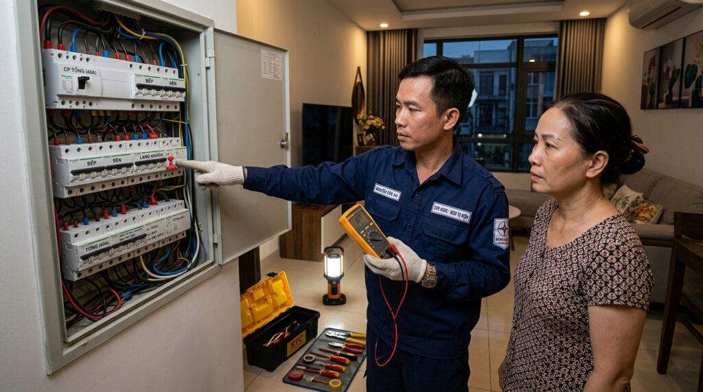 Khắc Phục Mất Điện Trong Nhà TPHCM