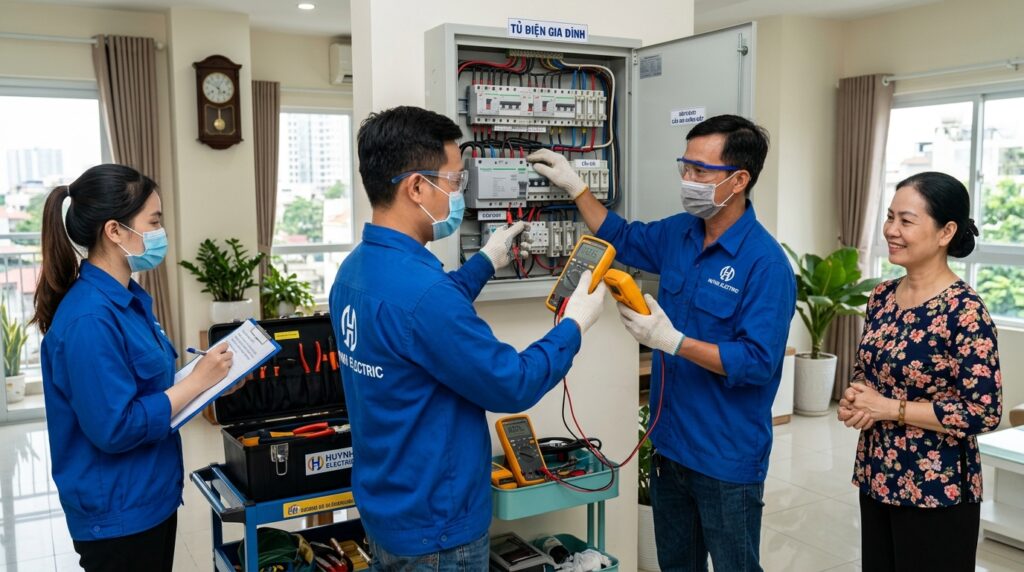 Kiểm Tra Rò Điện Bằng Thiết Bị Chuyên Dụng TPHCM
