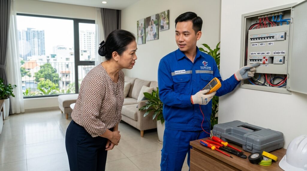 Sửa Điện Chập Tại Nhà TPHCM