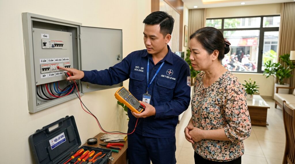 Sửa Điện Chập Tại Nhà TPHCM