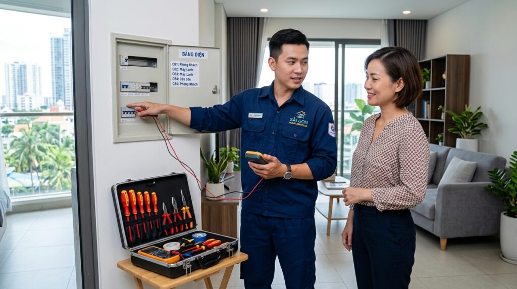 Sửa Điện Nước Chung Cư TPHCM