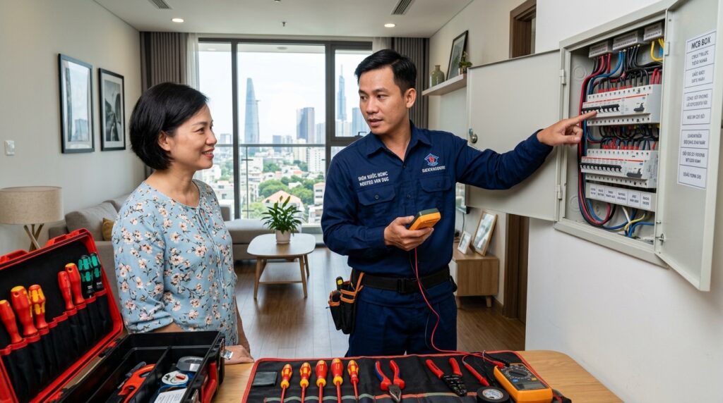 Sửa Điện Nước Chung Cư TPHCM