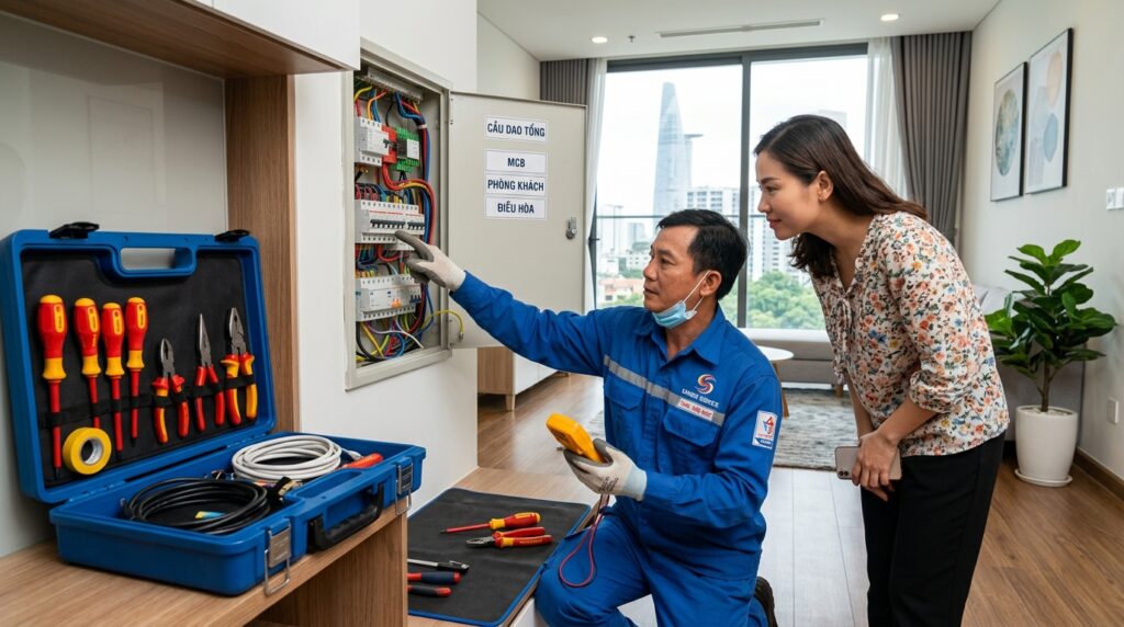 Sửa Điện Nước Chung Cư TPHCM
