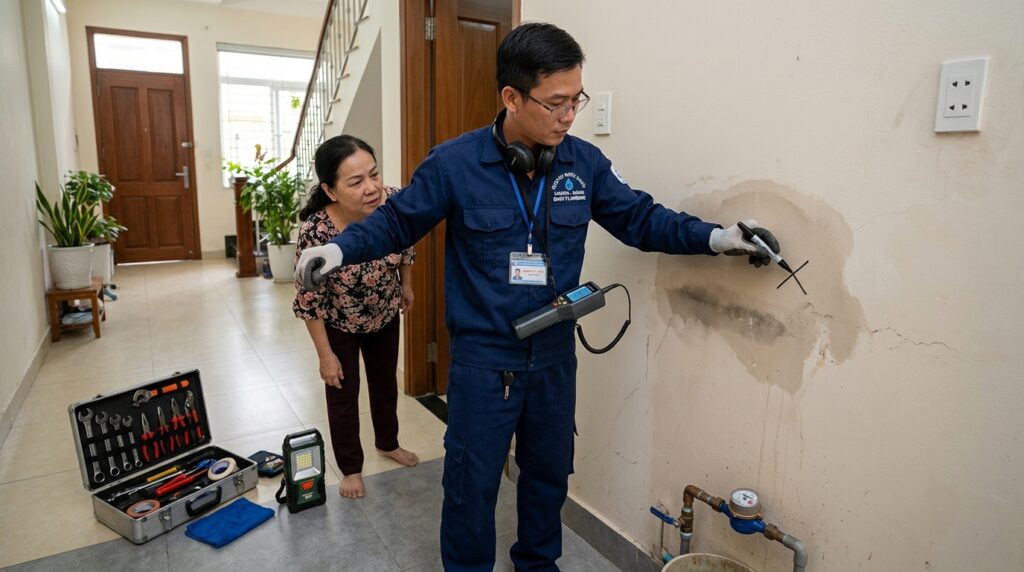 Thay Đường Ống Nước Bị Bể Tại Nhà TPHCM