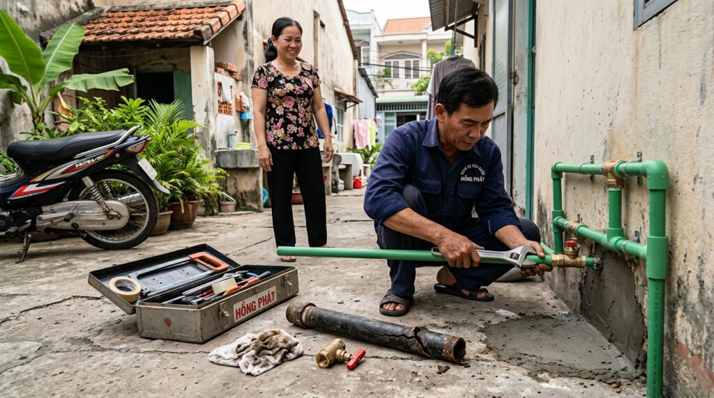 Sửa Rò Rỉ Nước Tại TPHCM