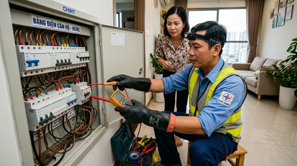 Sửa Chập Điện Âm Tường Tại TPHCM