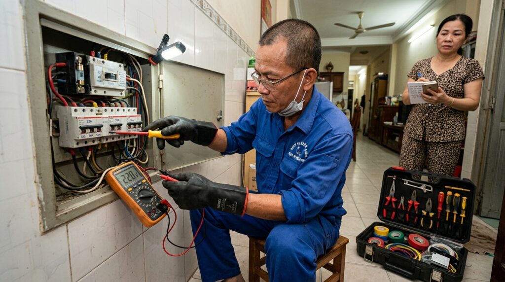 Thợ Sửa Điện Tại Nhà TPHCM