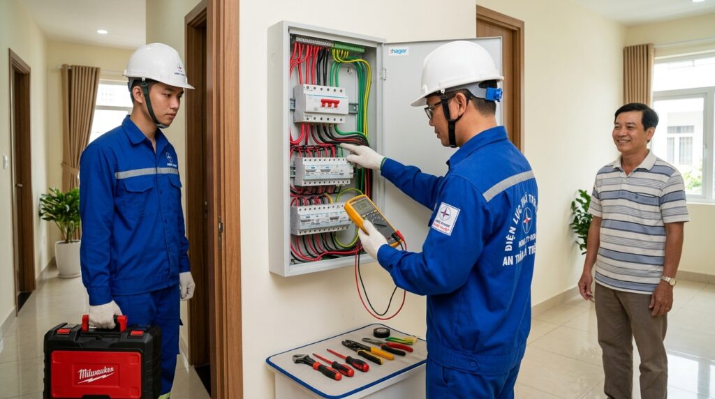 Thay Aptomat Bị Nhảy Liên Tục Tại Nhà TPHCM